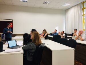 Defesa de mestrado do Ir. Alison Furlan na PUPCR