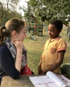 Juliana Galline na África do Sul